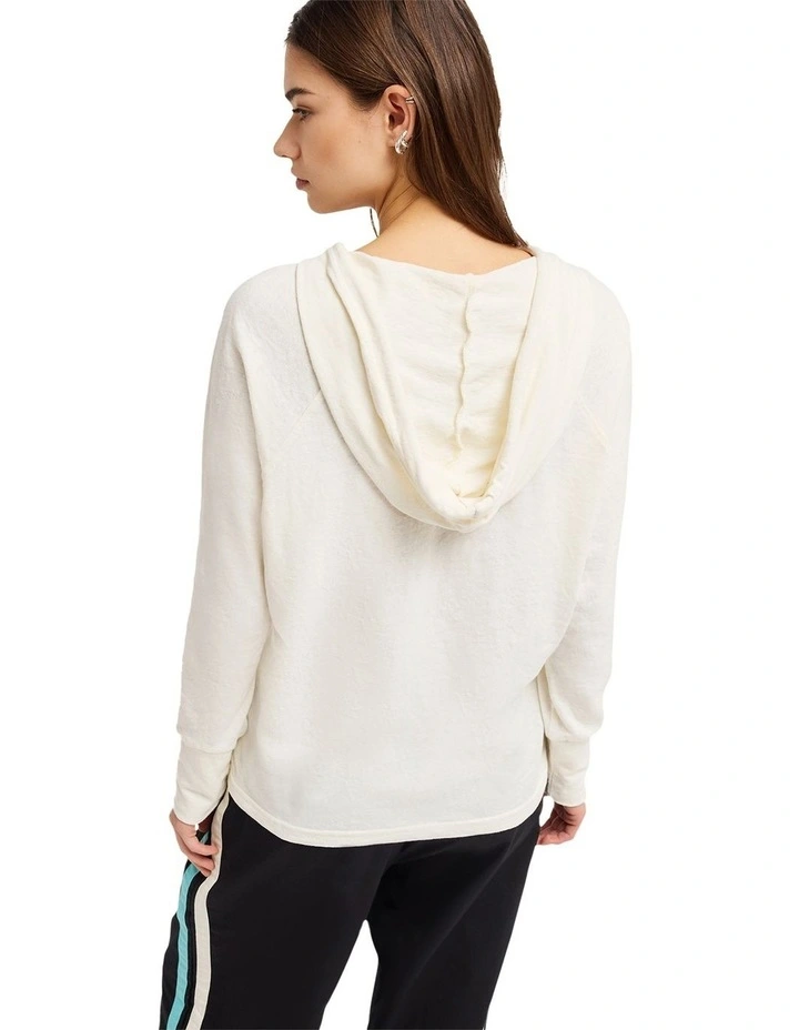 Destination Surf Pullover Hoodie White image 2