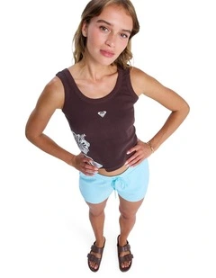 Keep It Cool Tank Top in Brown