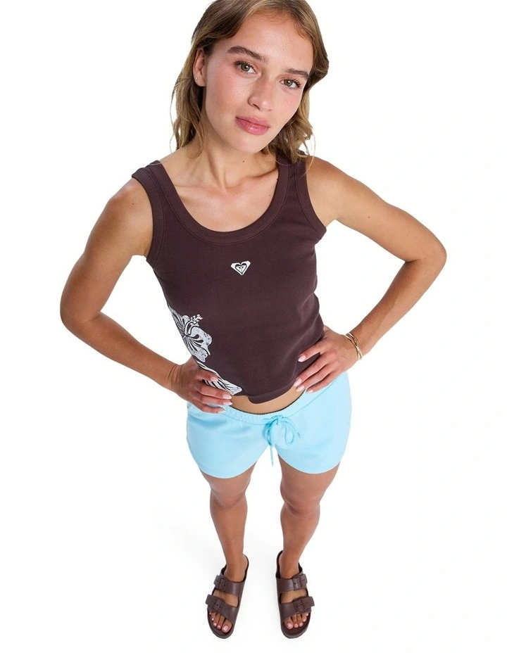 Keep It Cool Tank Top in Brown image 1