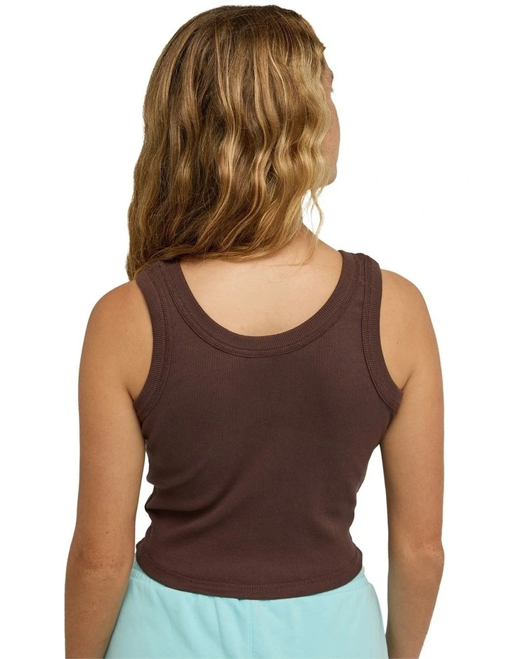 Keep It Cool Tank Top in Brown image 2