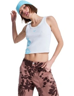 Keep It Cool Tank Top in White