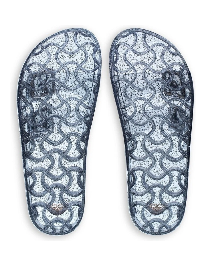 Kattie Glitter Slides Grey image 4