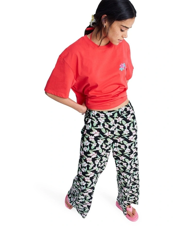 Midnight Avenue Crepe Pants Black image 1