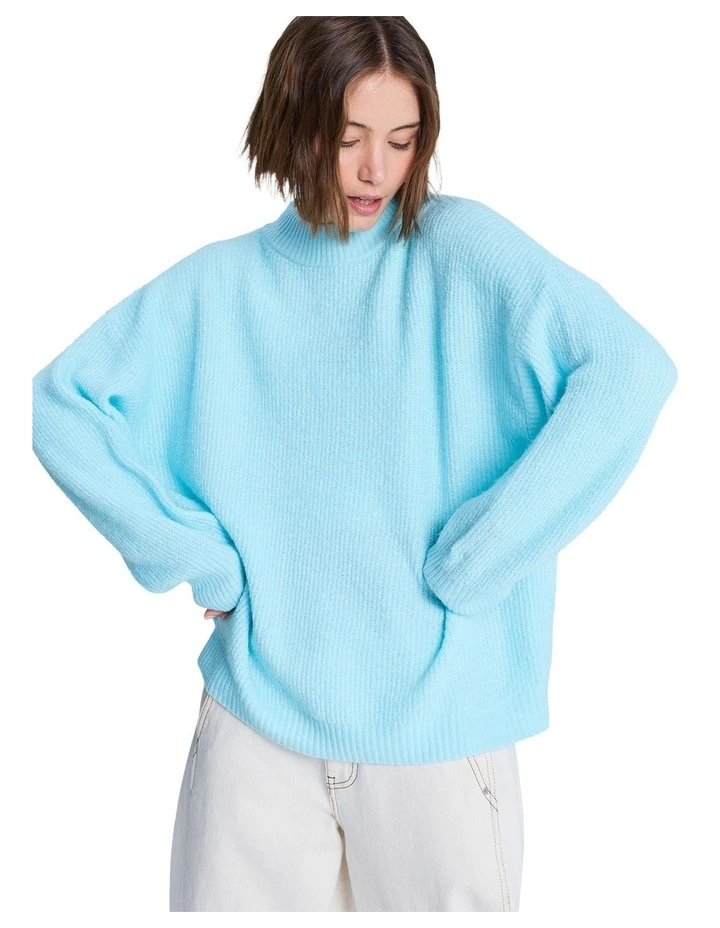 Little Dume Crew Neck Top Green image 1