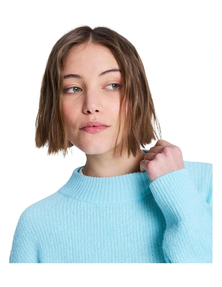 Little Dume Crew Neck Top Green image 4