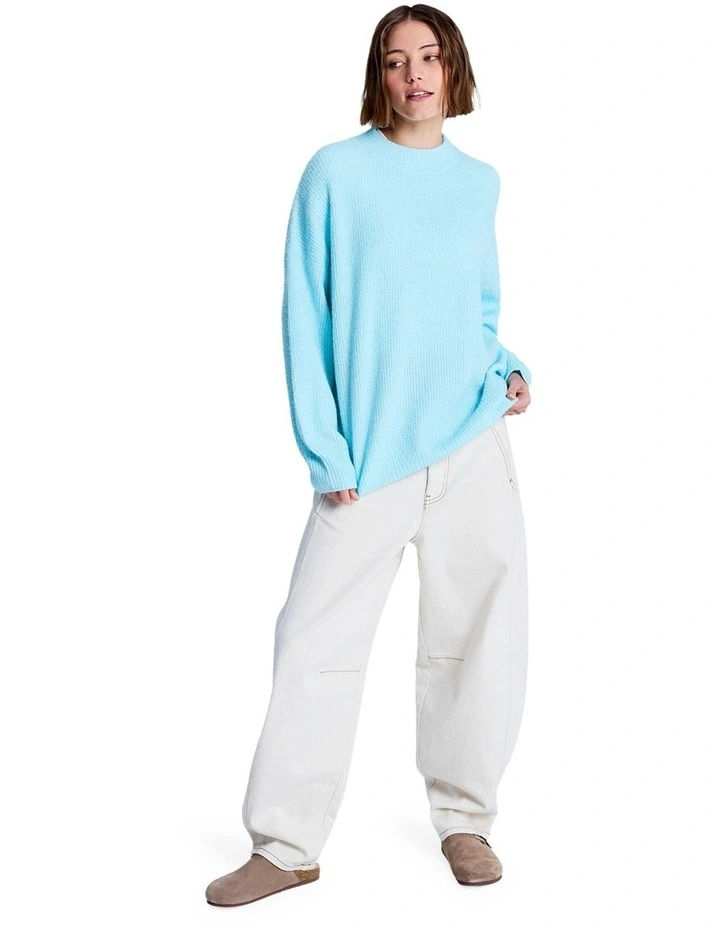 Little Dume Crew Neck Top Green image 5