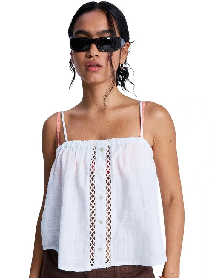 Sweetest Sky Blouse White image 1