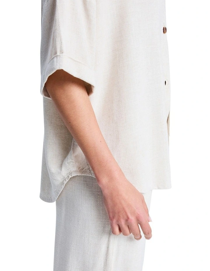 Beachy Short Sleeve Shirt Yellow image 4