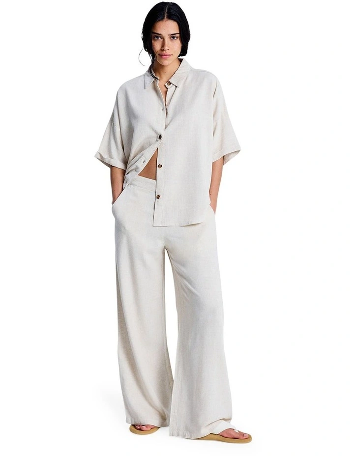 Beachy Short Sleeve Shirt Yellow image 5