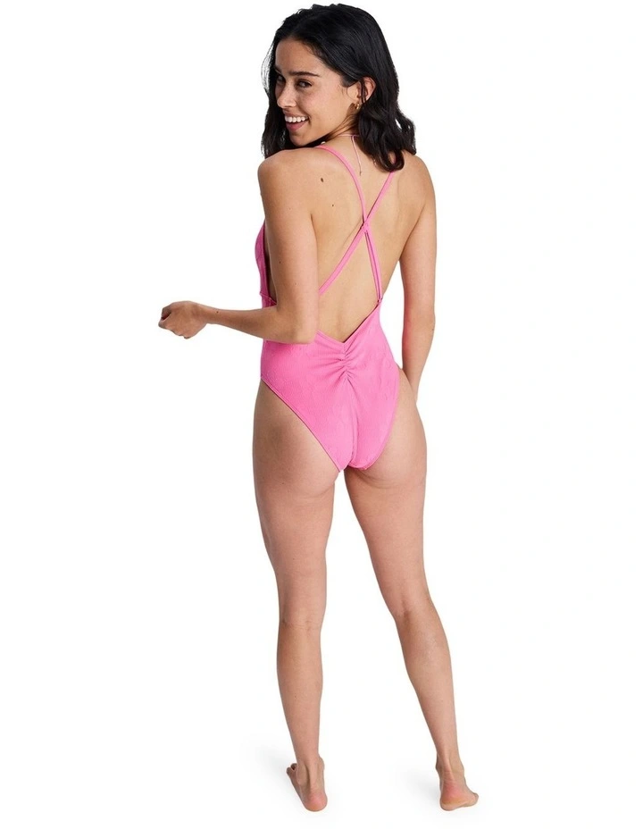 Roxy Paradise One Piece Swimsuit Pink image 2