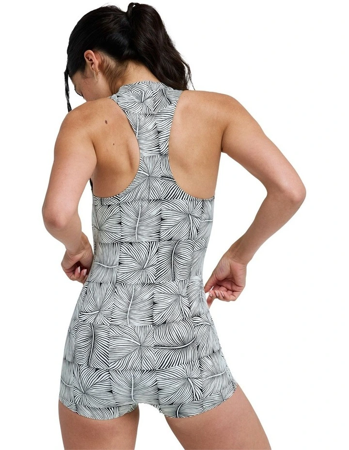 Pro Surf Boyleg One Piece Swimsuit Black image 2