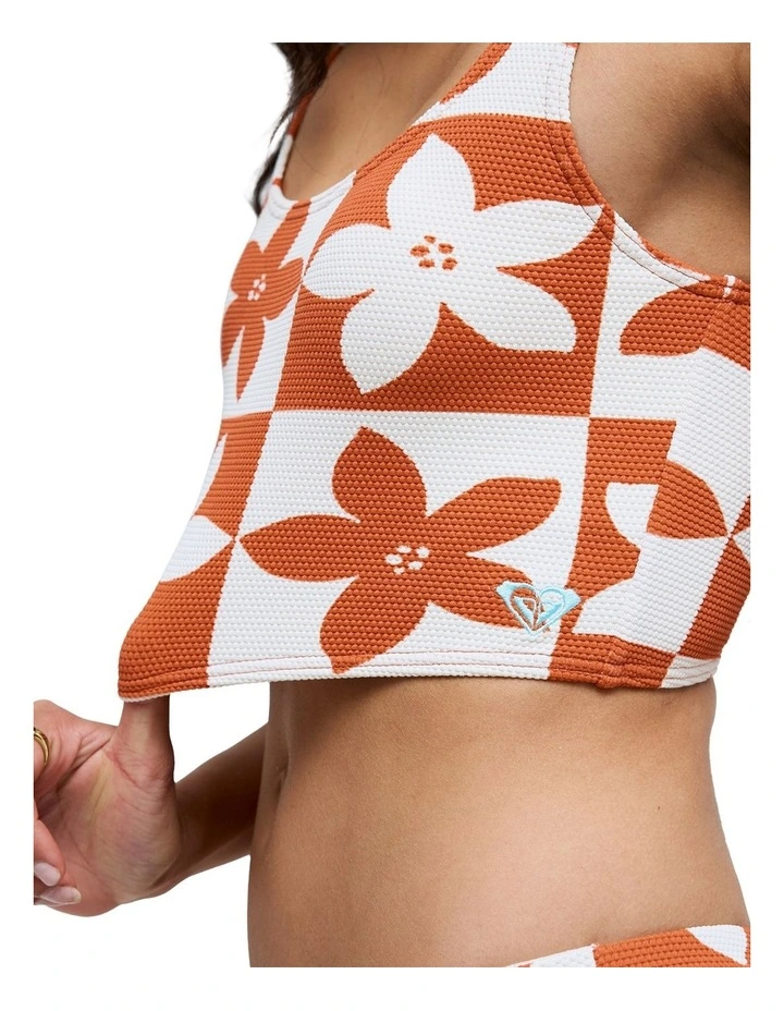 Hazy Days Tank Bikini Top Orange image 4