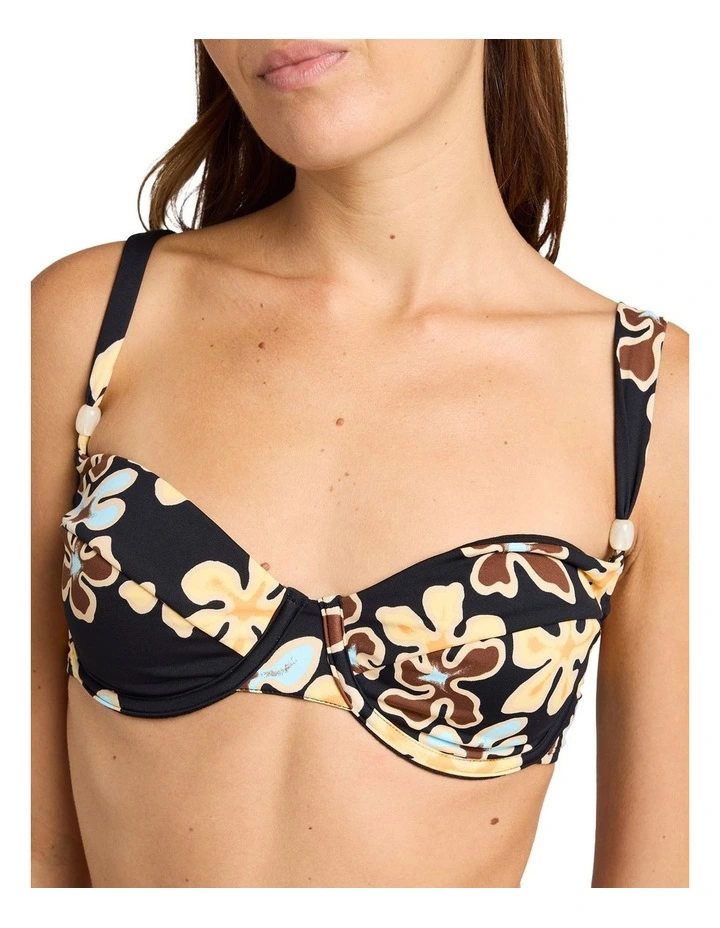 Nostalgic Feels Underwire D Cup Bikini Top Assorted image 4