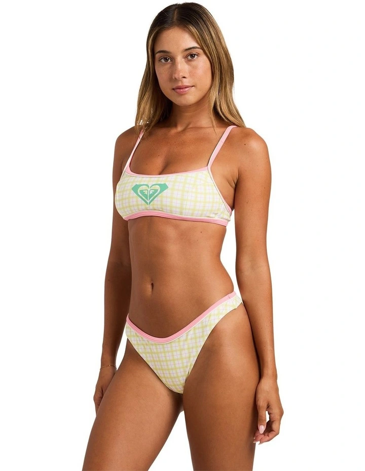 The Swell Bralette Bikini Top in White image 3