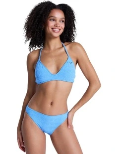 Paradise Wave Moderate Bikini Bottom in Blue