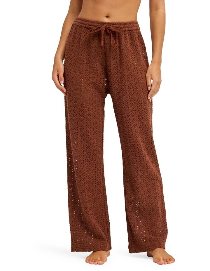 Mood Moving Cover Up Pants in Cappuccino image 1