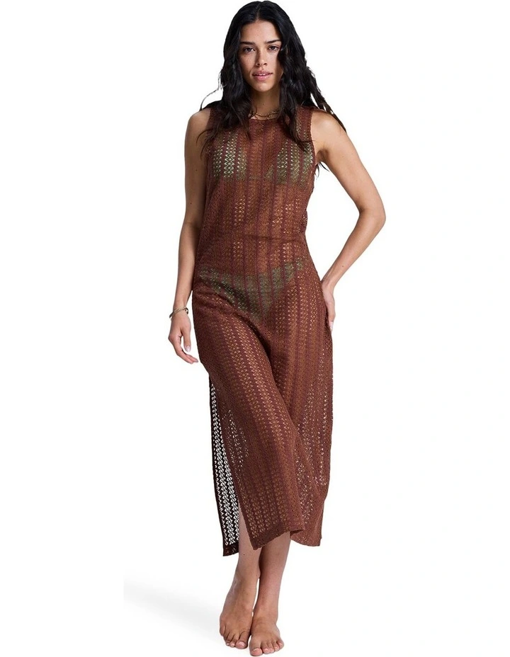Playa Mood Cover Up Dress in Cappuccino image 1