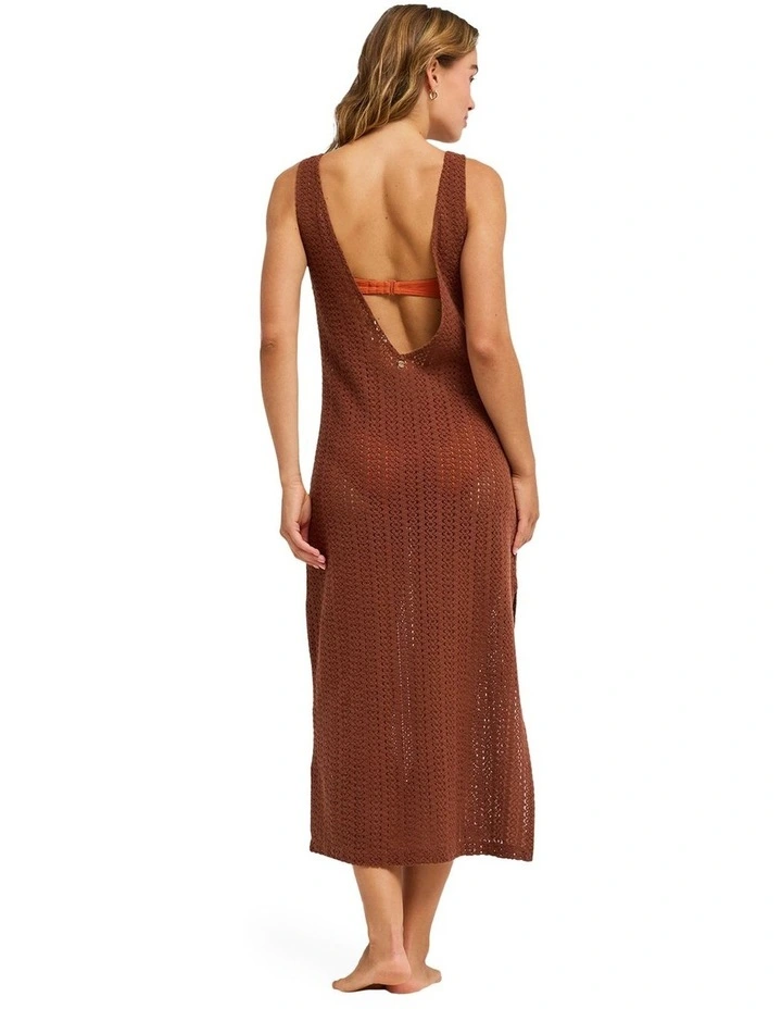 Playa Mood Cover Up Dress in Cappuccino image 2