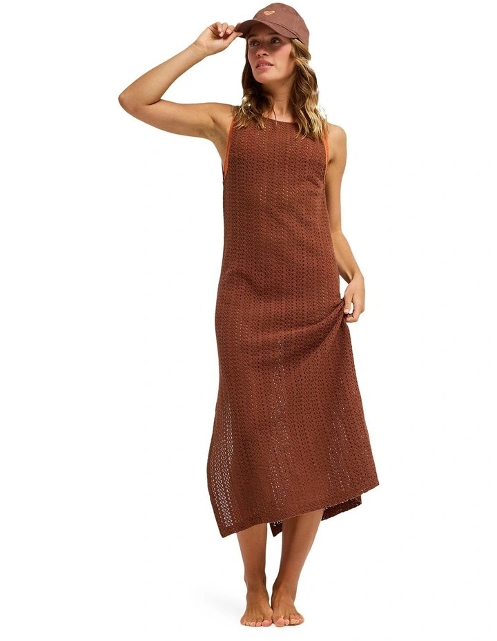Playa Mood Cover Up Dress in Cappuccino image 5