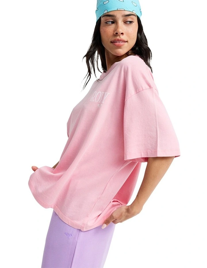 Talloversize Washed T-Shirt Pink image 3