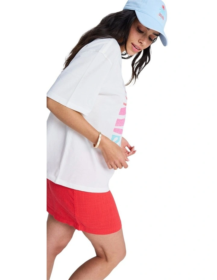 Hangloose Poster T-Shirt White image 3