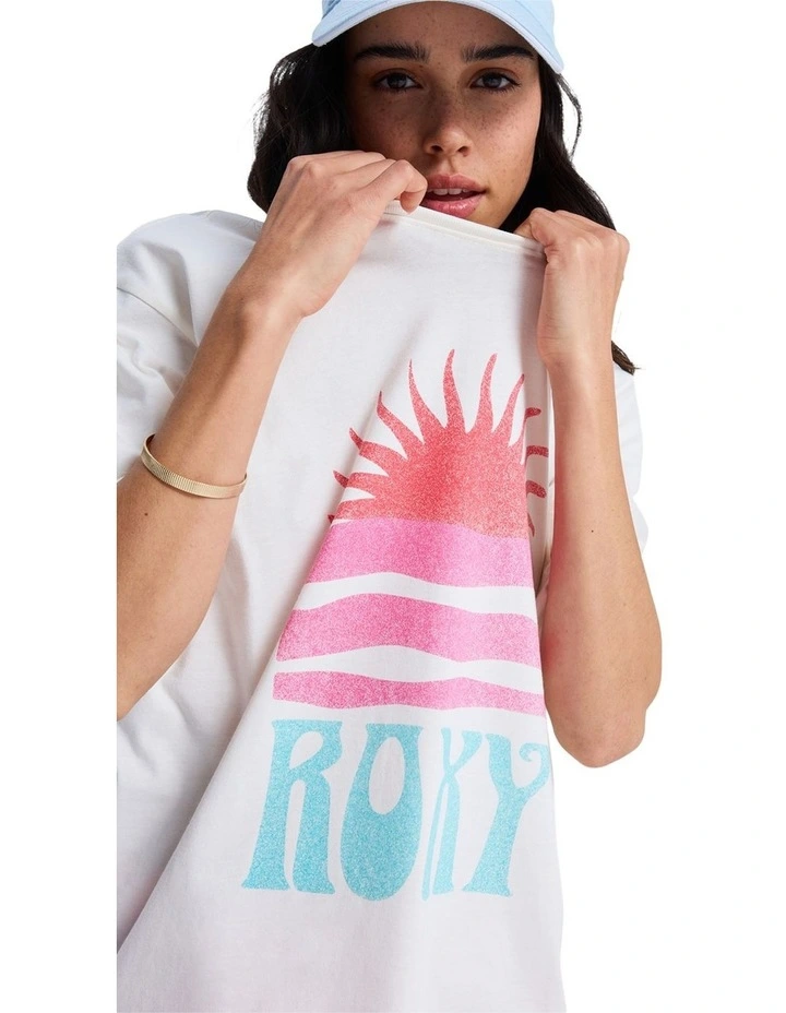 Hangloose Poster T-Shirt White image 4