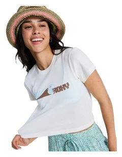 Beach Love T-shirt in Coconut Milk