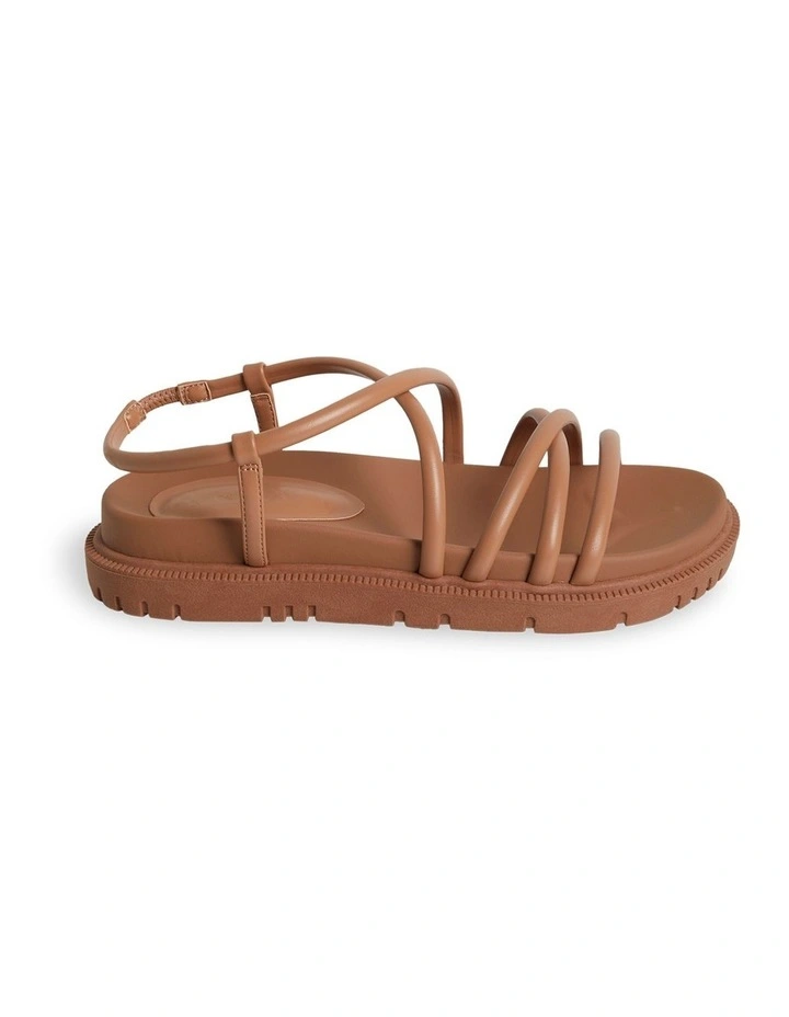 Brooke Sandals in Camel image 3