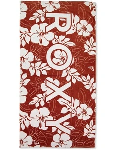 Fun And Adventure Beach Towel in Brown