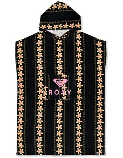 Stay Magical Printed Hooded Towel in Pink