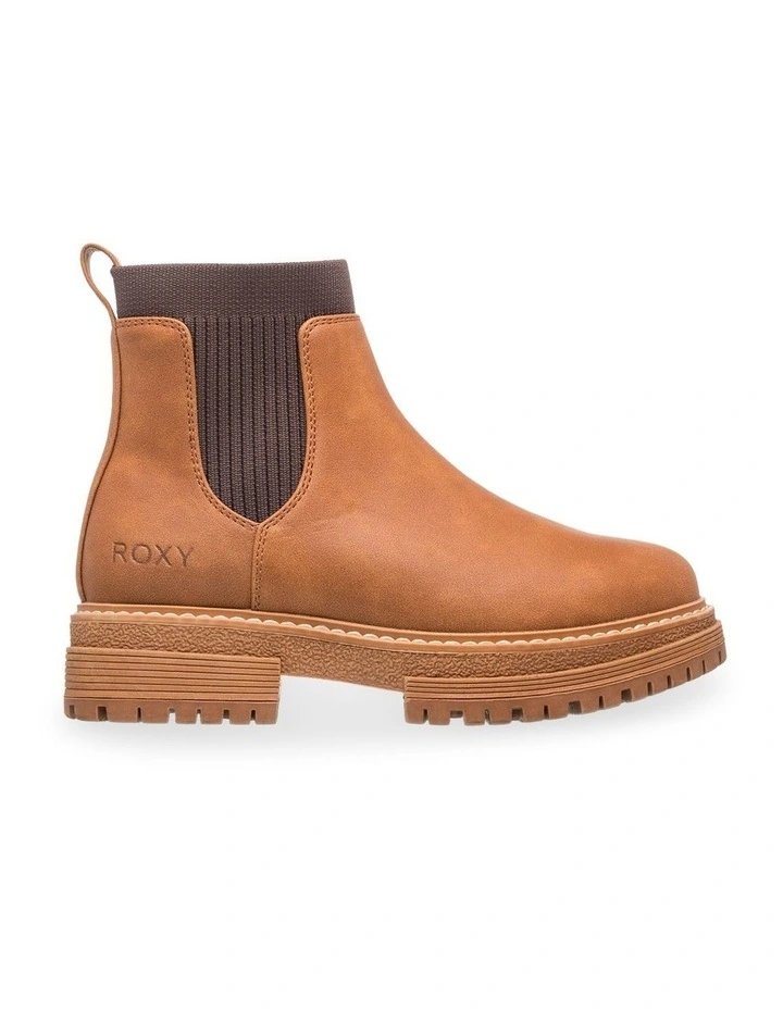 Jeyna Boots in Brown image 3