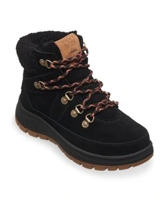 Alyah Snow Boots in Black