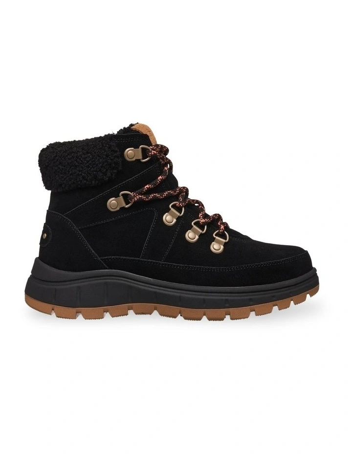 Alyah Snow Boots in Black image 3