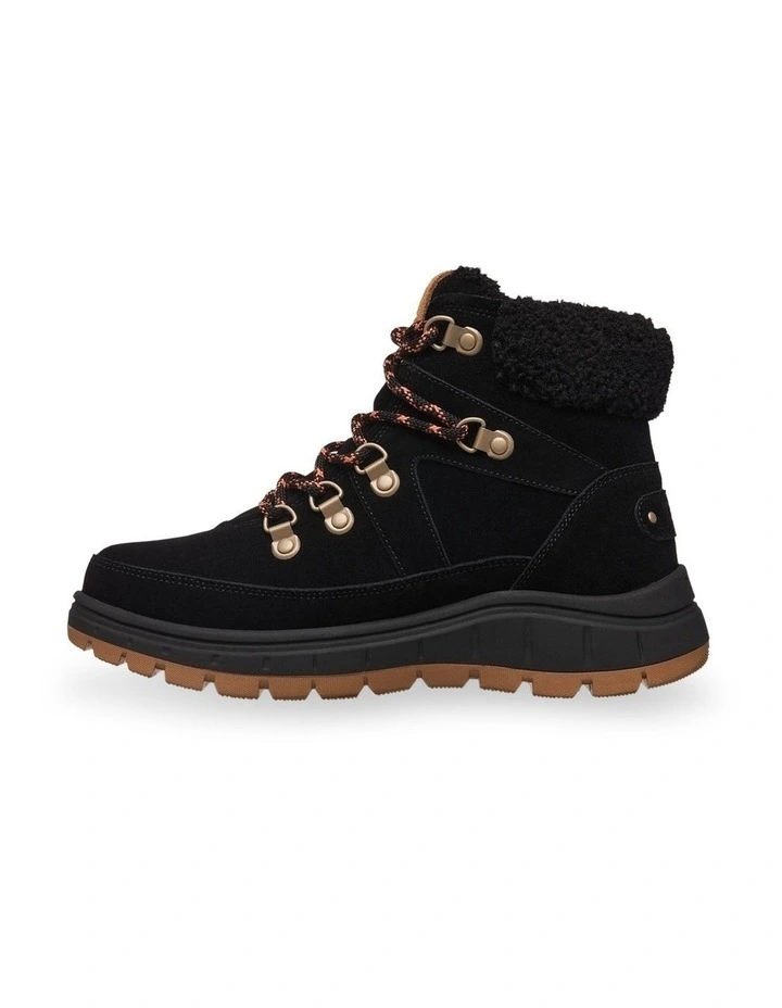 Alyah Snow Boots in Black image 4