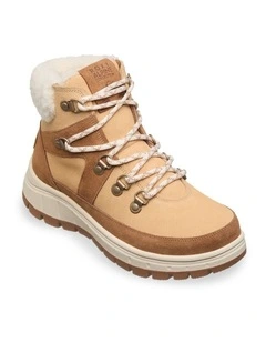 Alyah Snow Boots in Brown