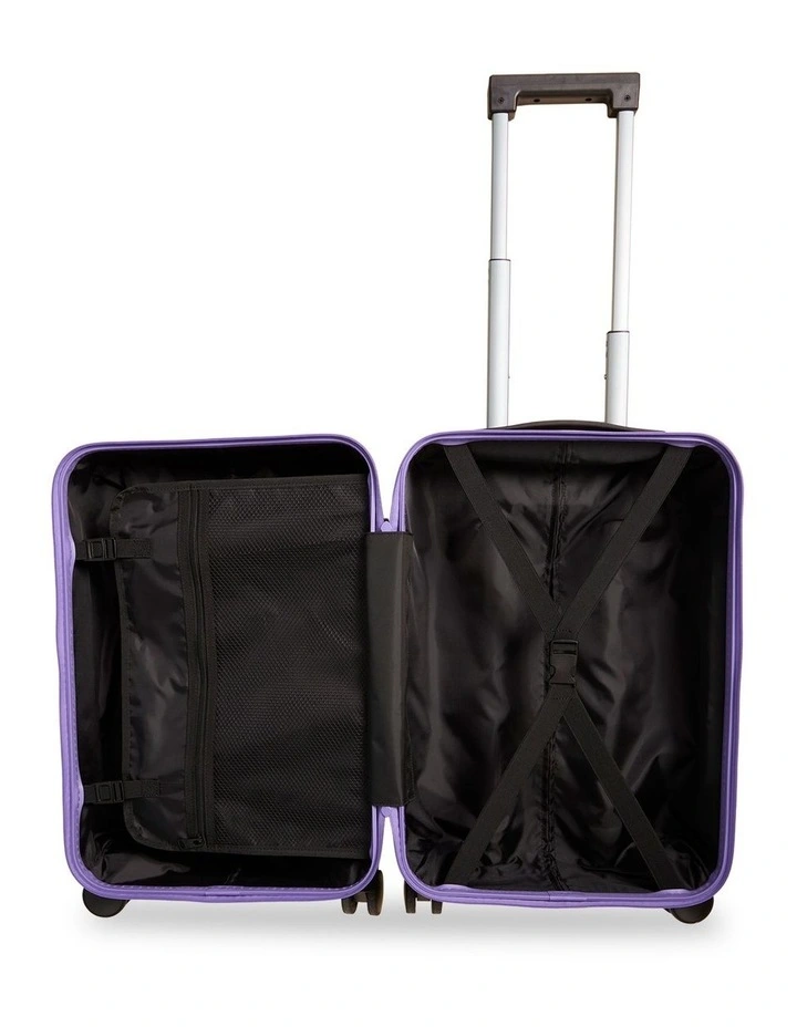 Like A Seashell 39L Roller Suitcase in Black image 4