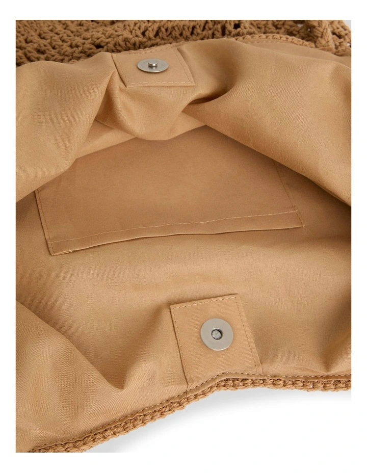 Logical Song Tote Bag in Brown image 5