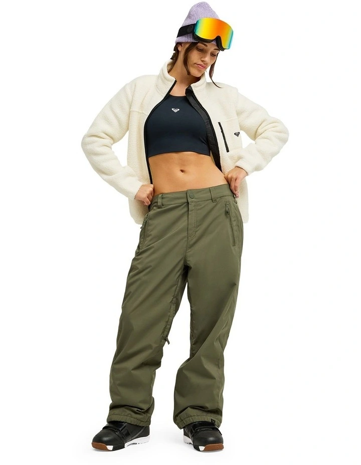 Alabama Full Zip Solid Technical Fleece in White image 7