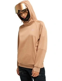 Liberty Hoodie Technical Fleece in Brown