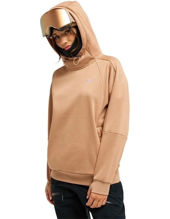 Liberty Hoodie Technical Fleece in Brown image 1