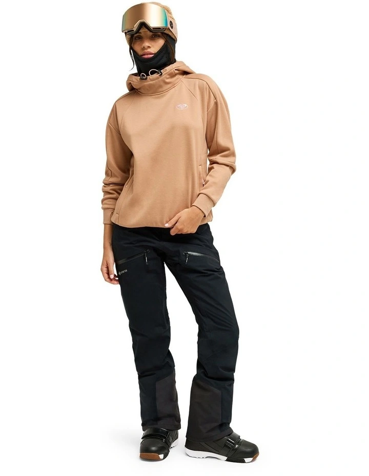 Liberty Hoodie Technical Fleece in Brown image 7