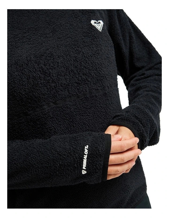 Heat Haven Primaloft Layer Technical Fleece in Black image 4