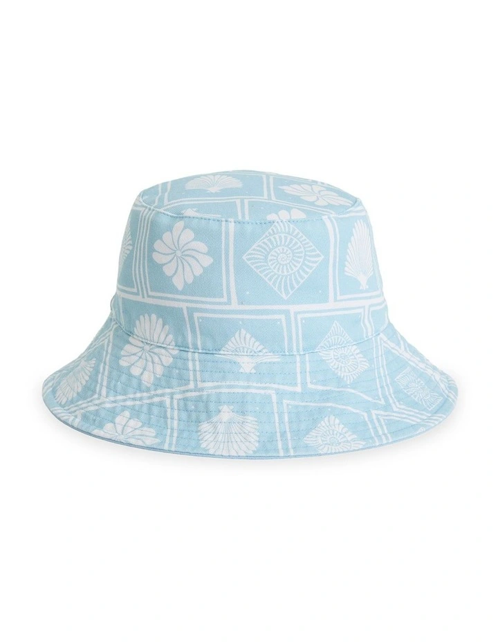 Jasmine Paradise Bucket Hat in Blue image 2