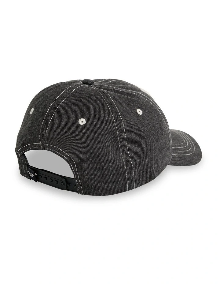 Over My Head Baseball Cap in Black image 2