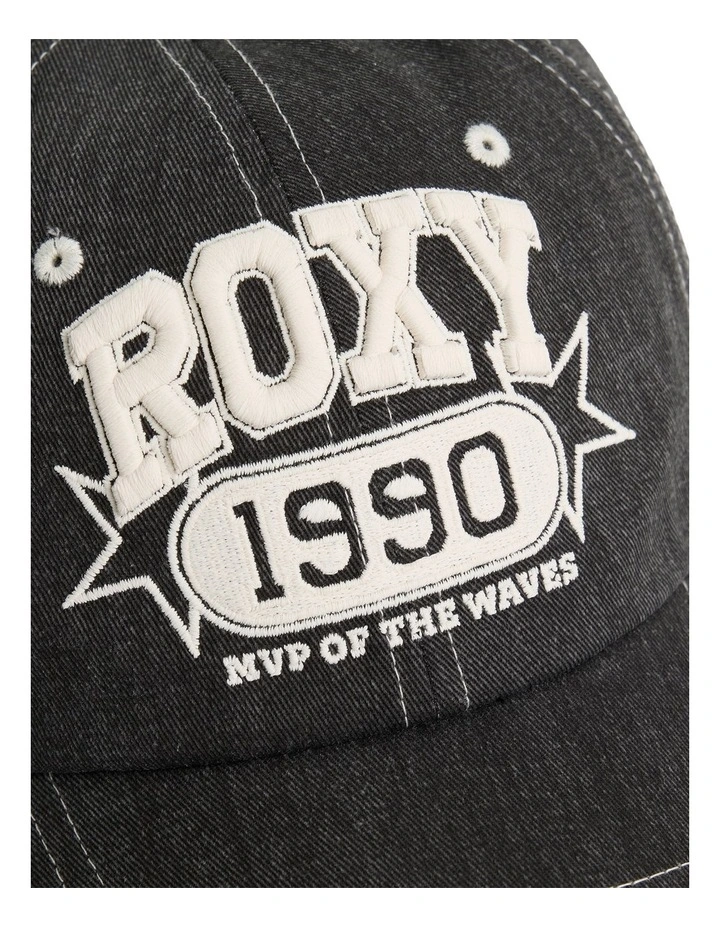Over My Head Baseball Cap in Black image 3