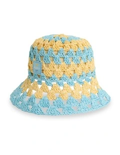 Melody Maker Bucket Hat in Blue