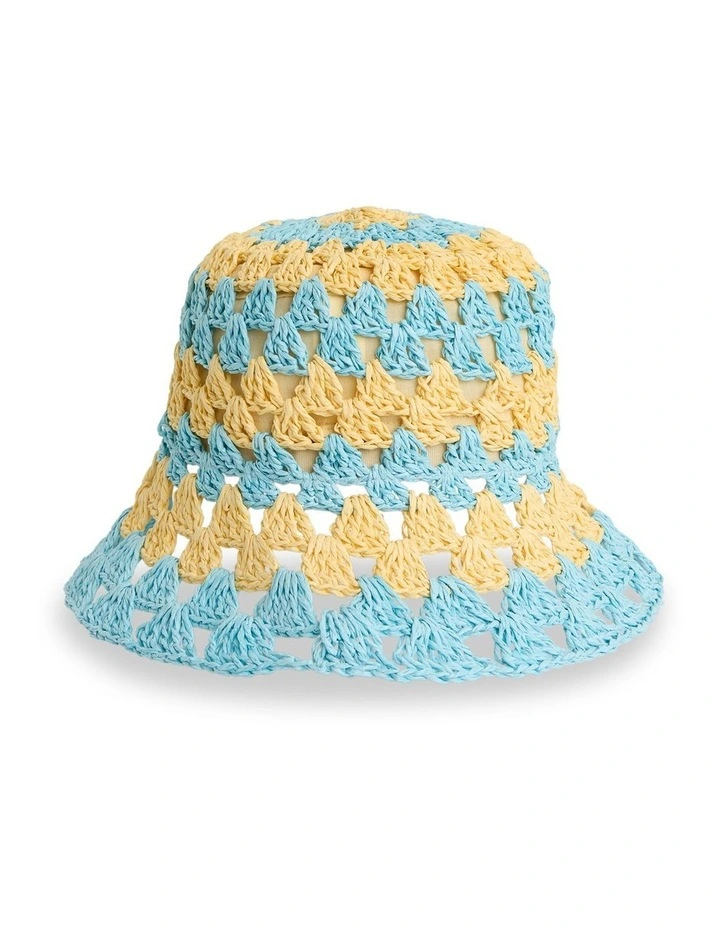 Melody Maker Bucket Hat in Blue image 2