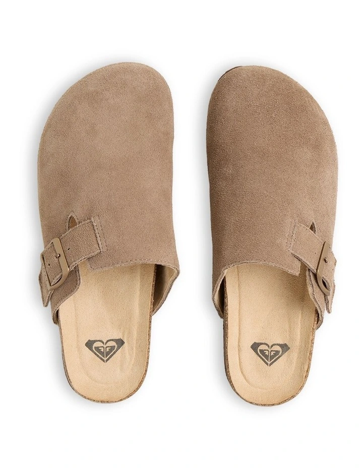 Zeliah Sin Fur Clog in Grey image 3
