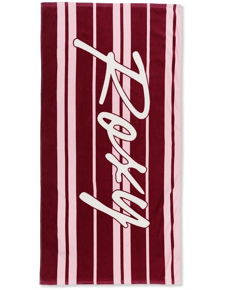 Urban Landscape Towel in Red image 1