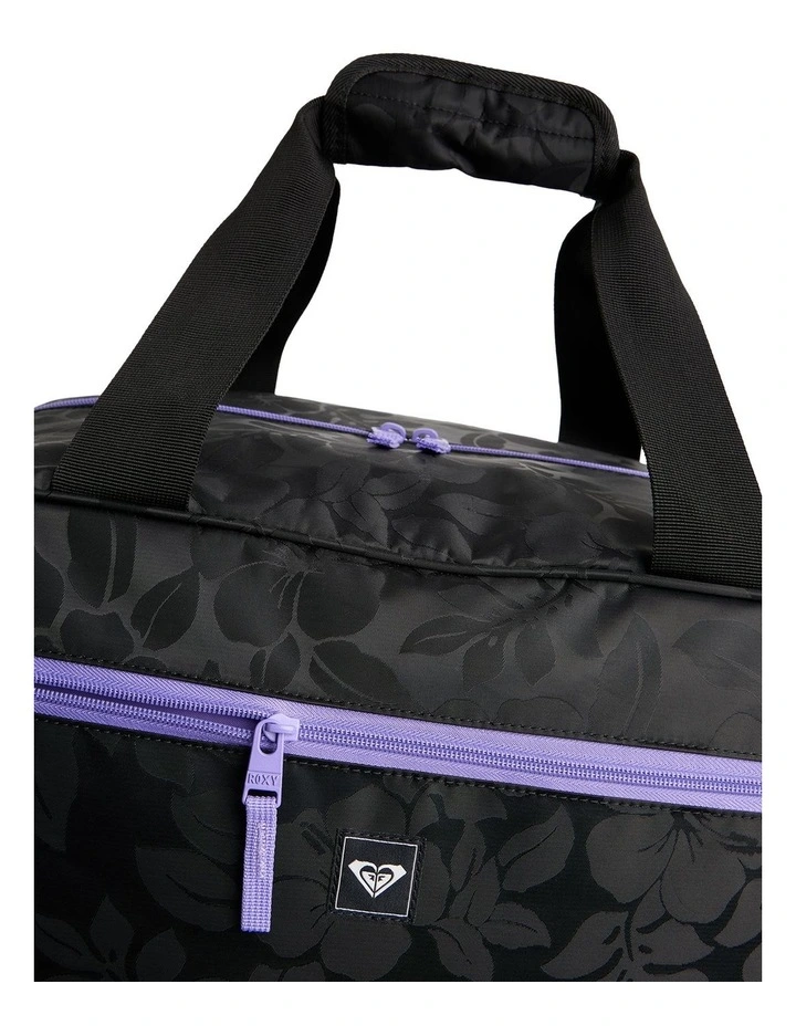 Feel It All Wheelie Duffle Bag in Black image 4